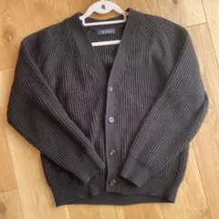 nano universe ニットカーディガン　黒　M