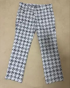 Kappa ゴルフパンツ　千鳥格子×迷彩柄のサムネイル