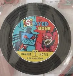 一番くじ　ハズビンホテル　G賞レコード風ラバーコースター　ヴォックス　アラスター