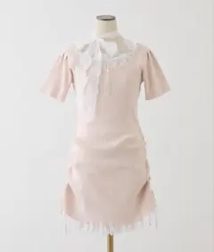 niceclaup レースミニニットワンピース Lace Collection - メルカリ