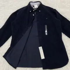 【未使用品】Tommy Hilfiger コーデュロイシャツ XL ネイビー長袖