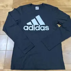 adidas 黒 長袖Tシャツ Sサイズ
