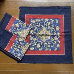 座布団カバー3枚　新品未使用　八端版　59×63㎝