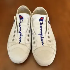 Champion ホワイト スリッポンスニーカーのサムネイル