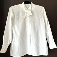 HANAE MORI TOPS ホワイト 長袖ブラウス