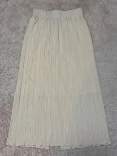 《ms+ ideal》きらり揺らめく。メロープリーツタイトロングスカート