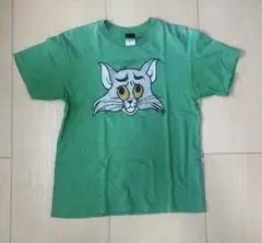 ヒグチユウコ　トムとジェリー グリーン Tシャツ S