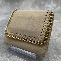 【微美品】ステラマッカートニー　折り財布　ファラベラ　グレー