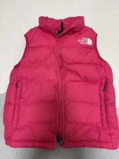 THE NORTH FACE ピンク ダウンベスト 130cm