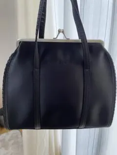 ANNE KLEIN ハンドバッグ がま口 ブラックのサムネイル