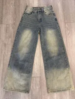 【Dazy】 ワイドデニム XS