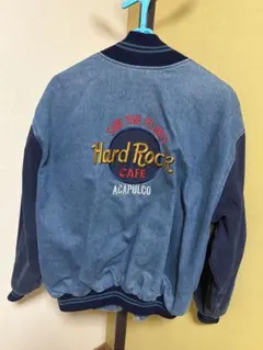 【希少】Hard Rock Cafe ACAPULCO 刺繍ロゴ スタジャン