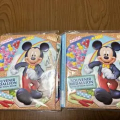 ディズニー　スーベニアメダル　コレクションブック　2冊セット