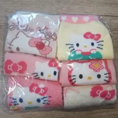 ハローキティ未使用靴下6足セット15~20cm①2025年　サンリオ