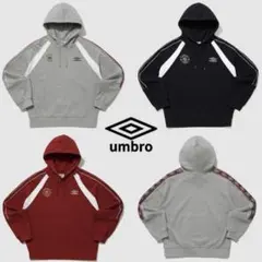 値下げ中❗️ Umbro パーカー　黒パーカー　ストリート
