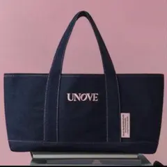 【新品未開封・非売品】UNOVE デニムトートバッグ＆ヘアクリップ セットのサムネイル