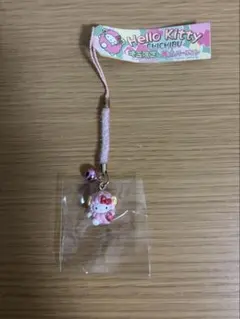 希少 レア ハローキティ 雪だるま 根付けストラップ 冬 2005年製