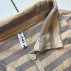 renoma PARIS ポロシャツ ブラウン ストライプ柄 XL - メルカリ