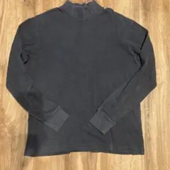 【ユニクロ】メンズ　長袖カットソー　Sサイズ　ブラック