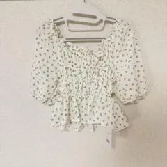 fifth カットソー 花柄 トップス