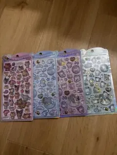 【正規品】うるちゅるポップシール サンリオ4枚