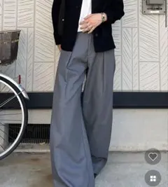 jent louis ジェントルイス フレアスラックス 2色セット こたくん着用