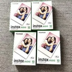 Fujifilm instax mini フィルム 10枚入り　4箱