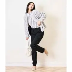 レディースウォームアクティブカーゴジョガーパンツ ワークマン ブラック M