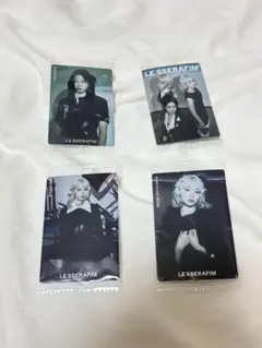 LE SSERAFIM CRAZY フォトカード 4枚セット