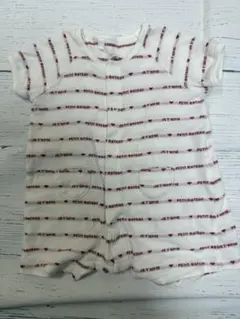 PETIT BATEAU ストライプロンパース 3m