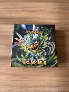 ★未開封★ポケモンカード★変幻の仮面★1BOX ポケモンカード 変幻の仮面 1BOX 未開封 シュリンク付き - メルカリ
