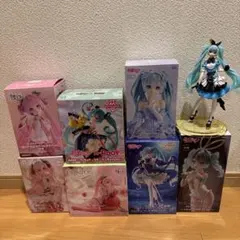 【美品】初音ミク フィギュア 8種セット売り