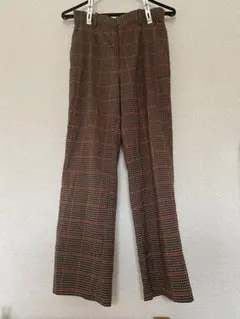 BEAMS HEART ビームス　ハート　レディース　チェック　パンツ