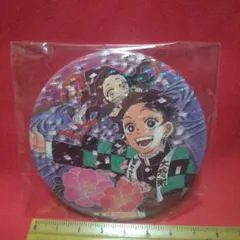鬼滅の刃 竈門炭治郎 竈門禰豆子 ホログラム缶バッジ 管理434