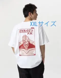 エヴァンゲリオン EVA:02 Tシャツ XXL ユニクロUT