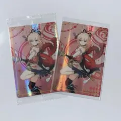 原神 宵宮 ウエハース カード 2点セット