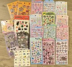 シール20点　まとめ売り　サンリオ　うるちゅる　たまごっち　プチドロ　おはじき等