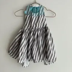 MARLMARL お食事エプロン　ストライプ