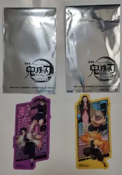 鬼滅の刃 映画特典クリアカード　2枚まとめ売り