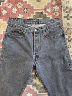 幻級 80s Levis 501 先染め ブラック USA製 W30 L32