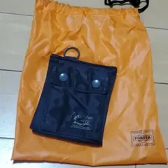 ポーター 二つ折り財布 PORTER オレンジ 巾着のサムネイル