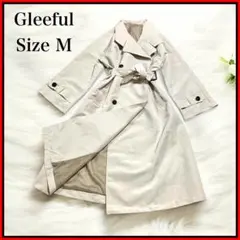 新品タグ付★Gleeful トレンチコート ベージュ ダブルブレストM 春