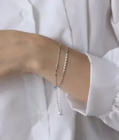 BLUEEAST スパークルチェーンブレスレット ニッケルフリー