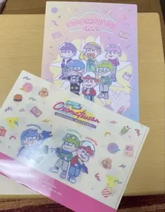 セリア　おそ松さん　クリアファイル　2枚セット