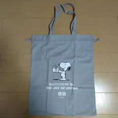 スヌーピービッグエコバック　(ユニクロ)