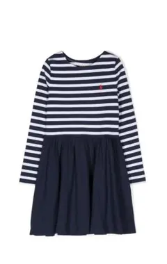 Polo Ralph Lauren 長袖ワンピース ネイビー　130