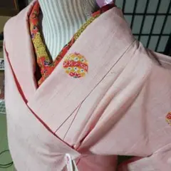 20-4単　紬　てまり