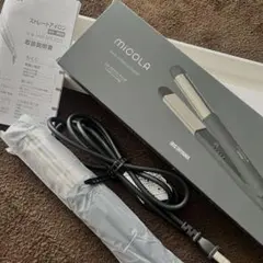 【美品】MiCOLA ストレートアイロン 2WAY HIR-MS201-H