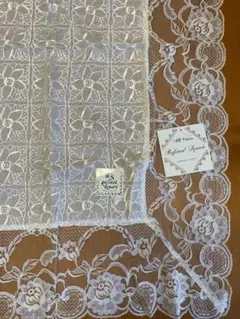 【新品】R.S. Refined Square 刺繍入り レースのテーブルクロス