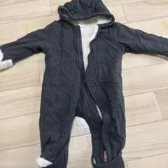 H&M 4〜6M 68cm もこもこ　アウター　カバーオール